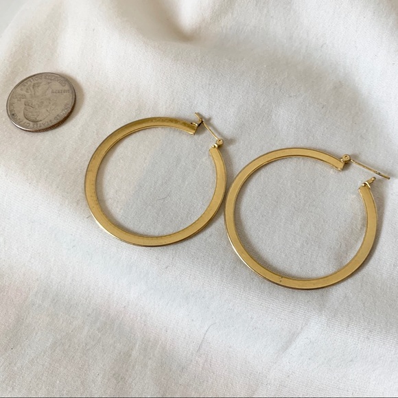 ✨ Gold Hoops - Picture 3 of 4